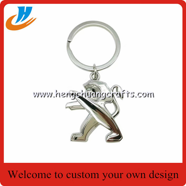 Car logo keychain metal car key chain leather car design keychains custom