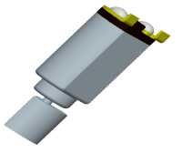 Small 2.7v Dc Electric Motors , SMD Miniature Vibration Motor For Medical Device