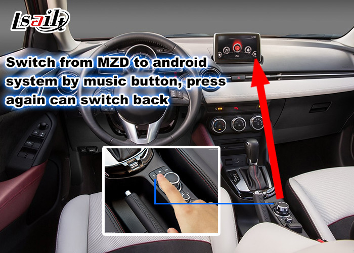 Lsailt Android Multimedia Video Interface for Mazda CX-3 2014-2020 Model With GPS Navigation Wireless Carplay