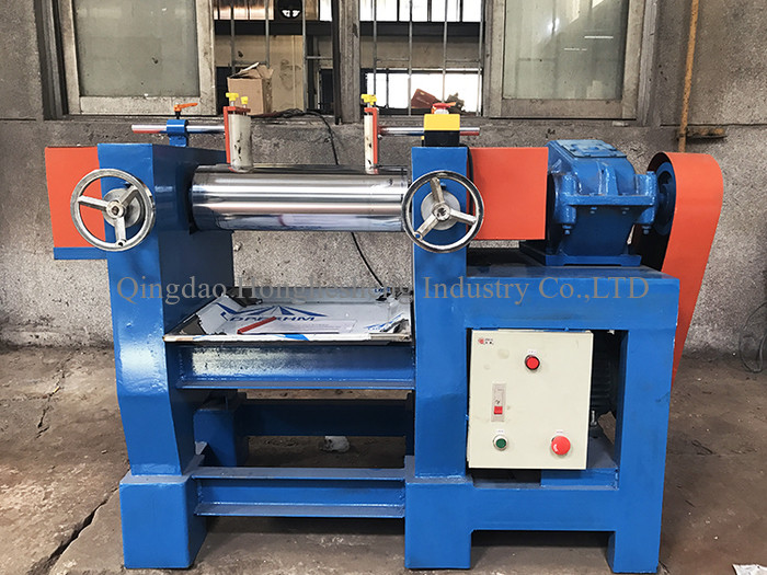 160x350mm Silicone Plastic Used Rubber Mixing Mill Open Rubber Mixing Machine