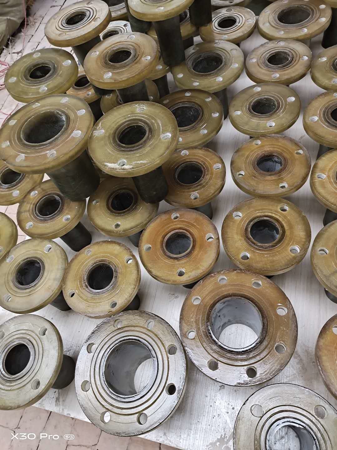 Corrosion Resistance FRP Pipe Fitting Lightweight Grp Flange Plastic Fittings