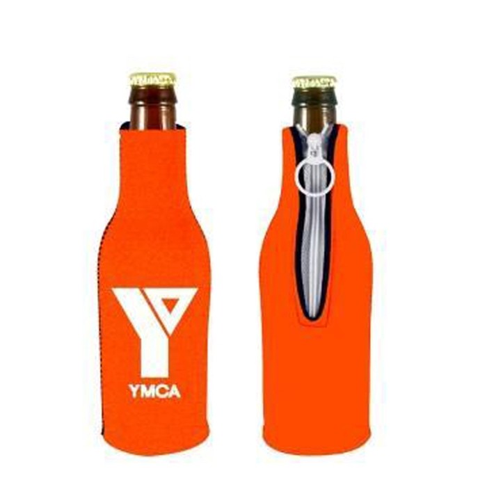 330ML Beer Bottle Cooler Bag Customized Neoprene Material For Heat Preservation