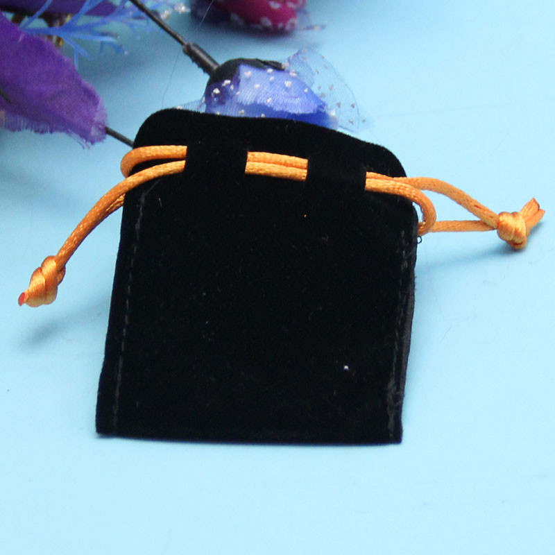 Colorful Drawstring Jewelry Bag For Christmas Gifts Customized Logo Printing