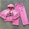 Buy cheap Custom Pink Diamond Hoodie Set Rhinestone Acid Wash Vintage Embroidered Hoodies from wholesalers