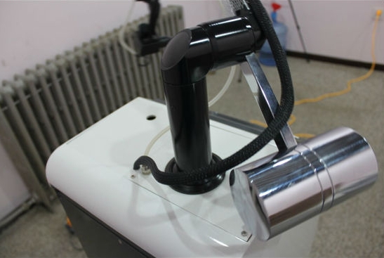 Fractional CO2 laser tube for skin resurfacing with RF pipe , glass pipe
