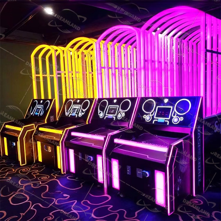 Dreamland Exclusive Luxury Coin Operated Street Basketball Games Slam King Basketball Arcade Game Machine