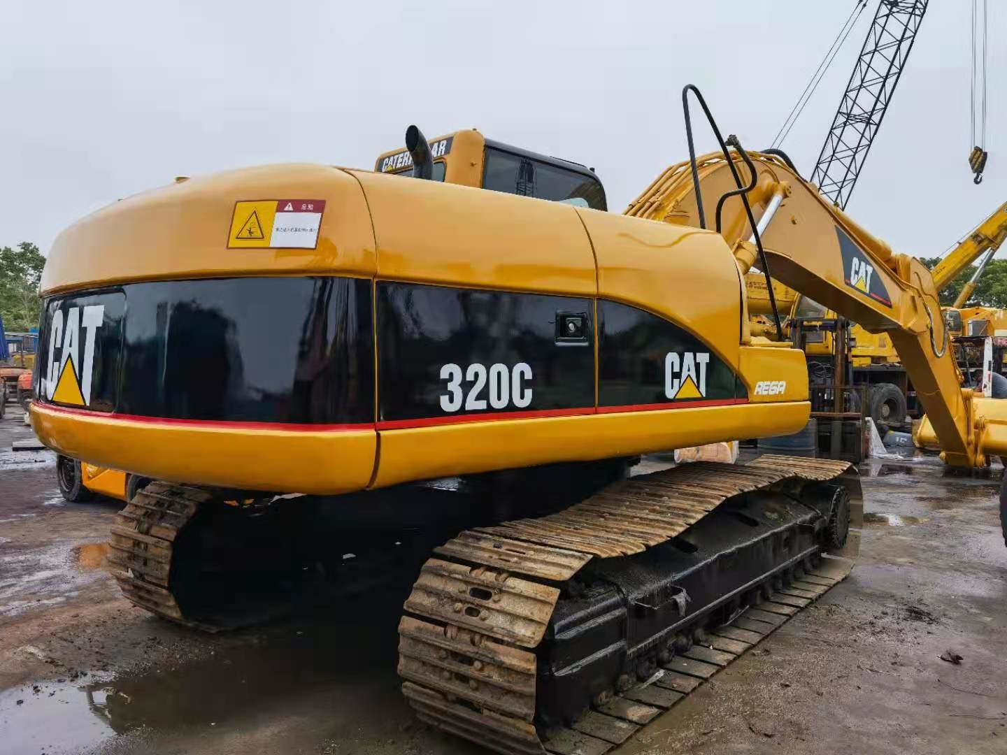 Japan 20 Ton Cat 320C Used Track Excavator Accessories
