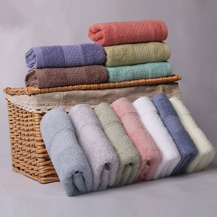Hotel Home and Hospital All Age Group Cotton Quick Dry Bath Towel Set Customize Logo