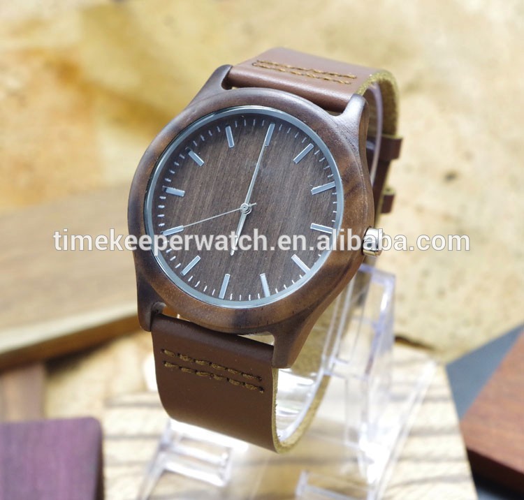 most nature bamboo wood watches with real cork band ,straps are eco-friendly material , cork leather wood watch