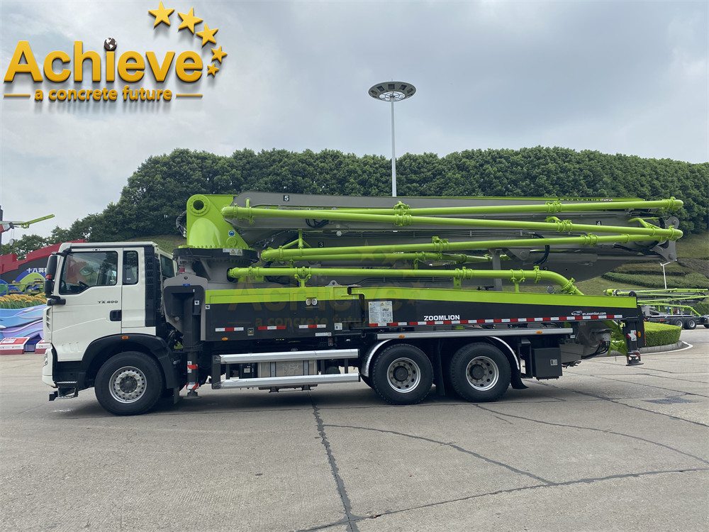 ZOOMLION 52X-6RZ Truck Mounted Concrete Pump Reconditioned