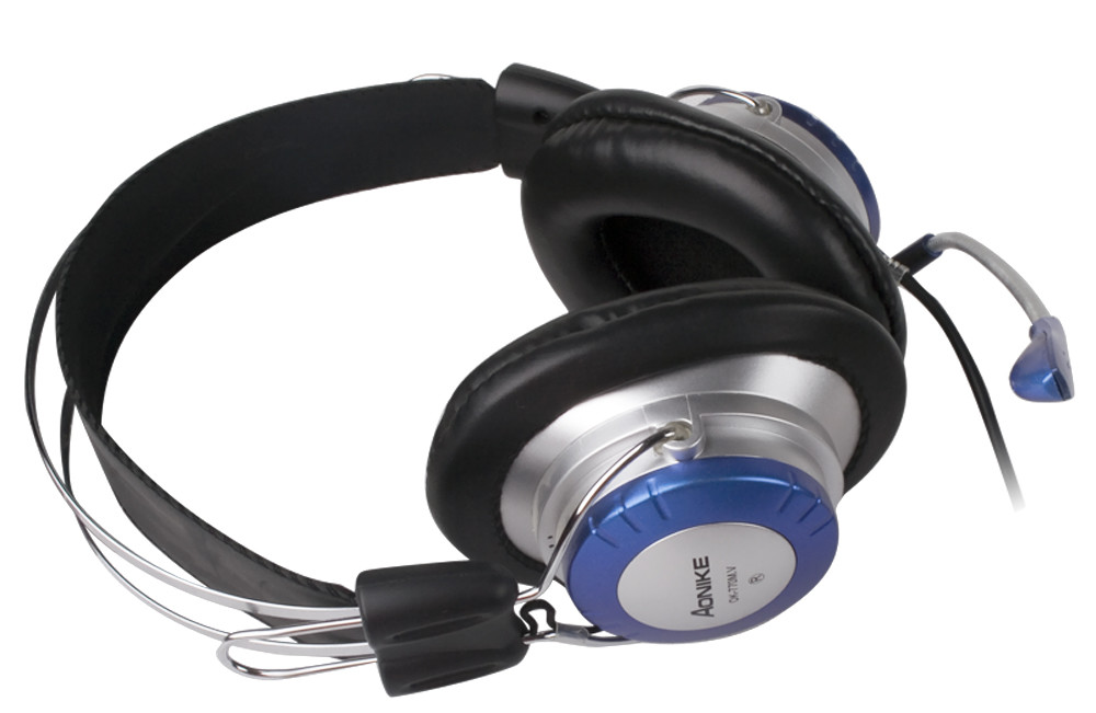 50mW 40mm Dia 2.2m Cord 3.5 Mm Wired Earphone
