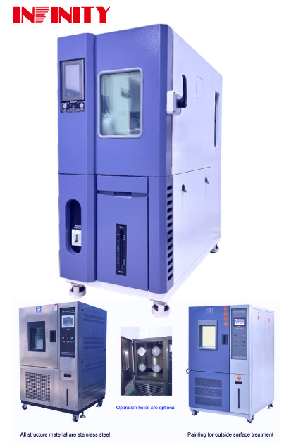 AC220V Programmable Constant Temperature Humidity Test Chamber with High Precision