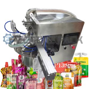 Compact Small Spout Bag Automatic Filling Machine Noise ≤85dB