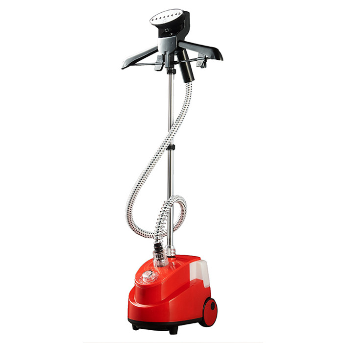Fabric Handheld Flexible Industrial Garment Steamer Adjusting Pole With Brush