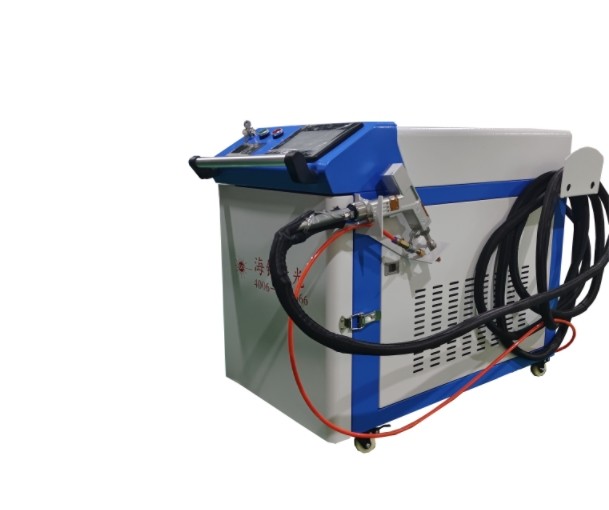 Double Fiber Optic Laser Welder 1Kw 2Kw Handheld Laser Welding Machine 1064nm 380V