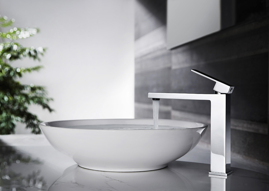 Single handle Wash basin Faucet tall body chrome bathroom faucet