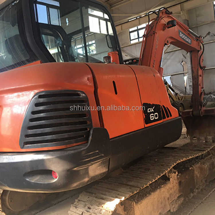 crawler excavator used doosan dh60/second hand doosan excavator used doosan dh60 on sale