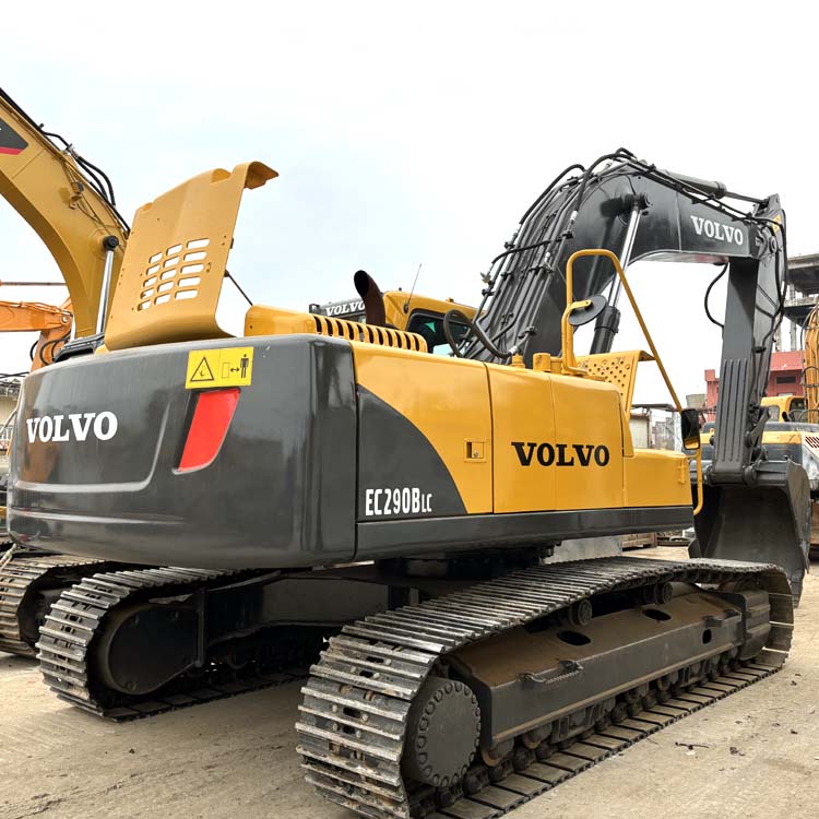2018 Used Volvo 290 Excavator in Korea 29 Ton Crawler Chain Earth-moving Machinery