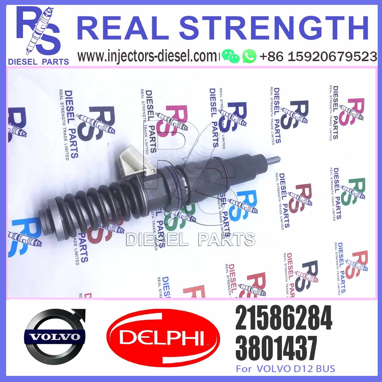 2 Pins Fuel Injector Overhaul Repair Kits For V-O-L-V E1 Injector 20430583 20440388 20500620 21586294 21586284