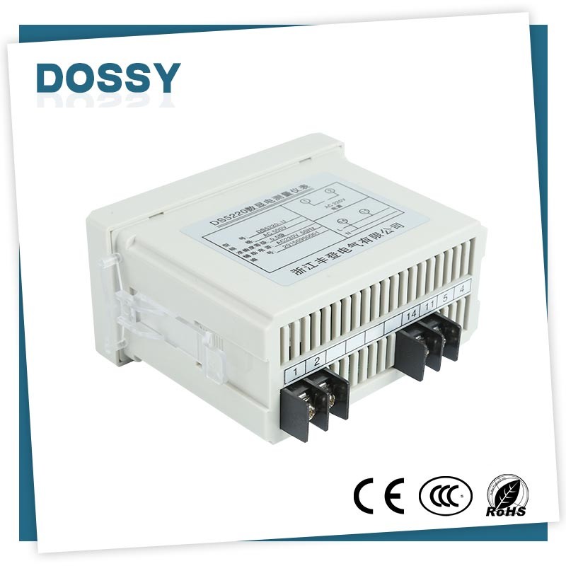 Single phase electricity lcd panel display smart digital voltage meter DS5210 V meter