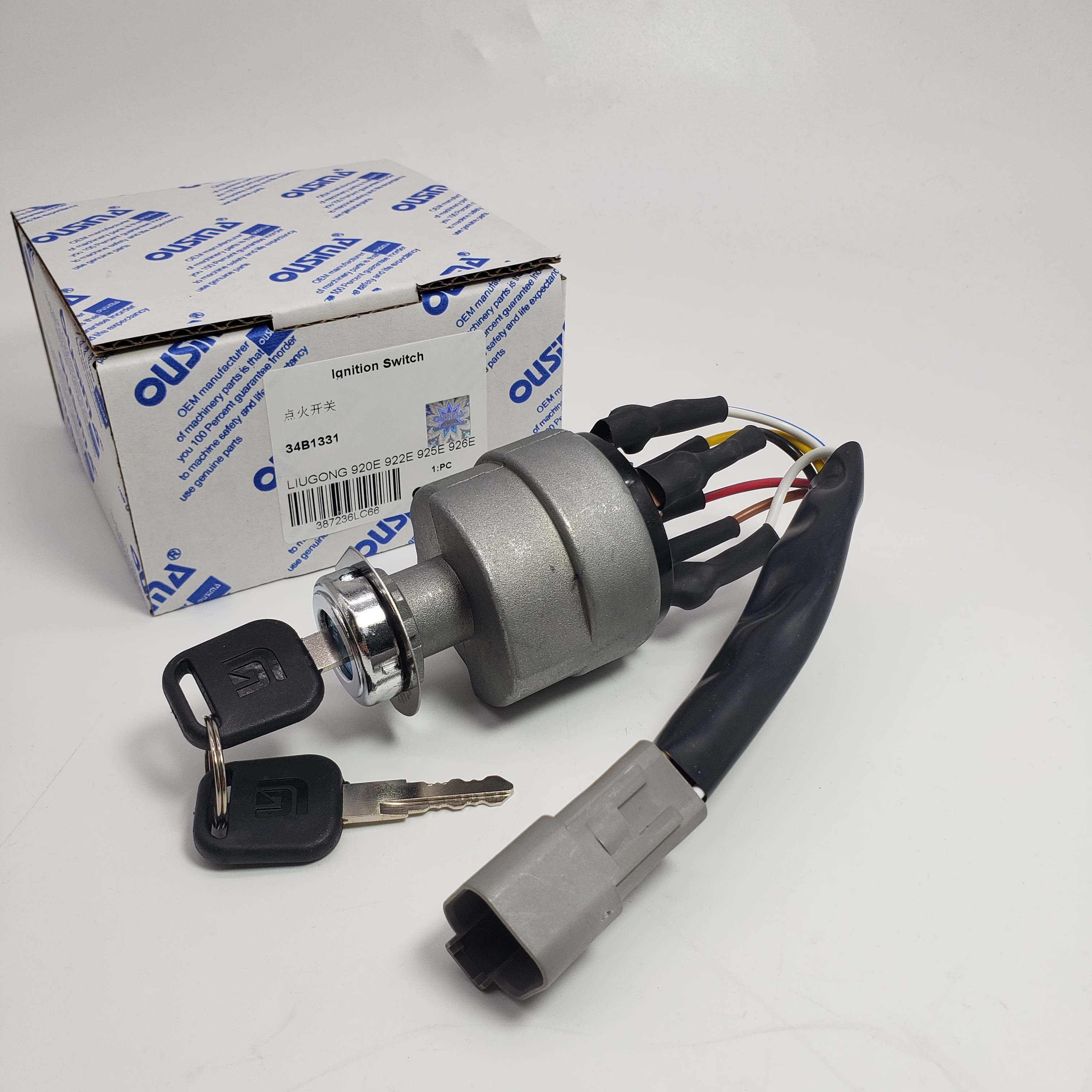 Ignition Switch 34B1331 For LIUGONG 920E 922E 925E 926E