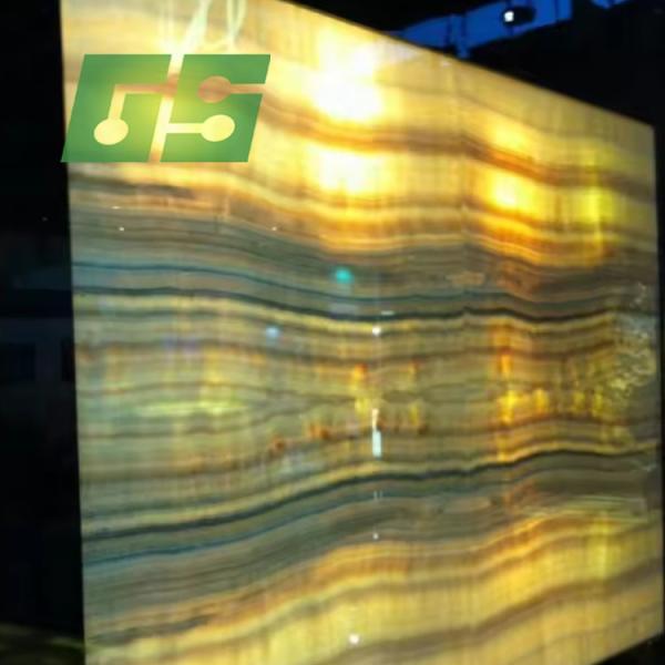 Marble Custom Kitchen Indoor Decorate LED Backing Light Panel Acrylic Materical