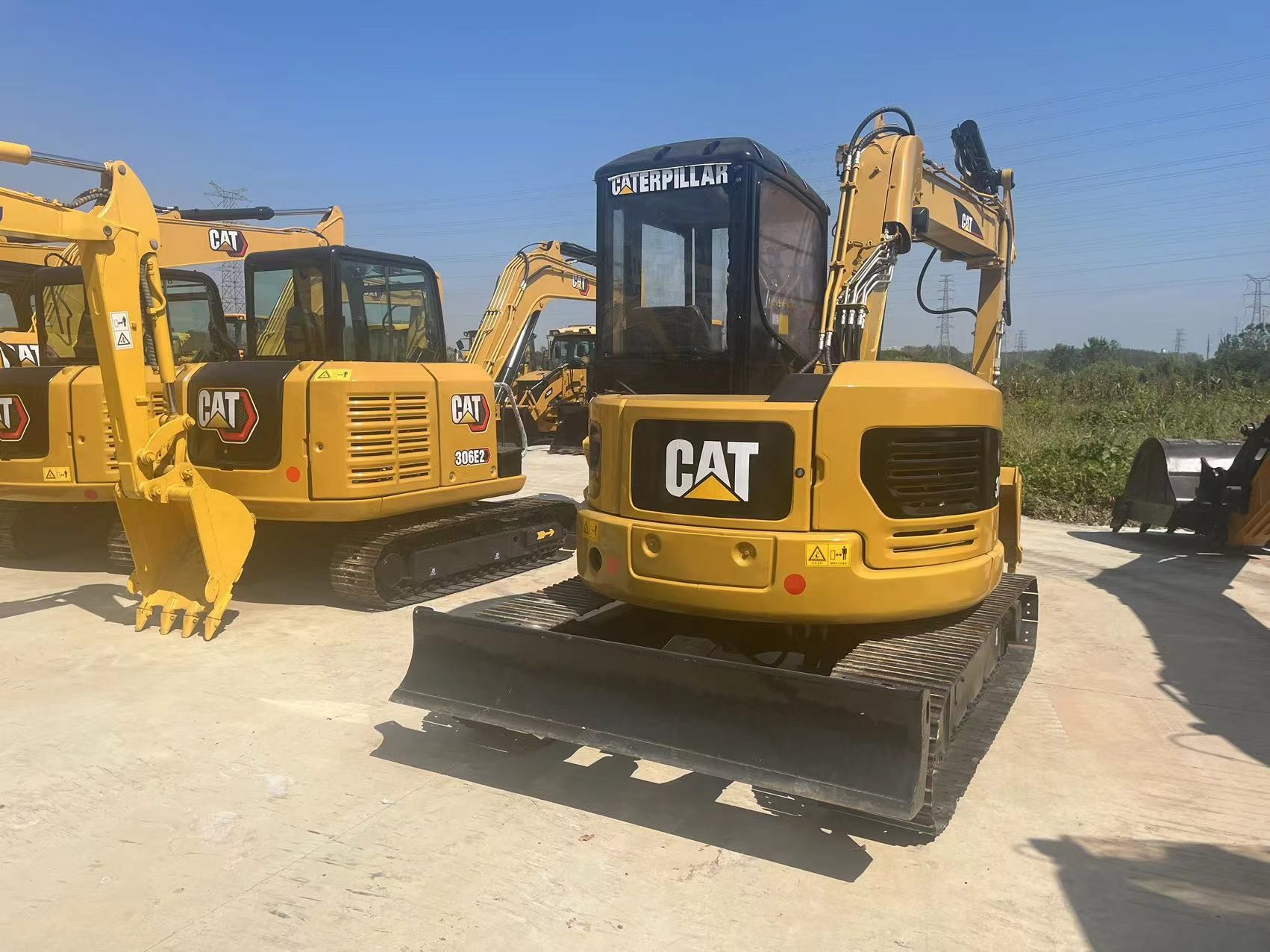 5 Ton Mini Cat 305C Used Construction Work Excavators Crawler Backhoe Original