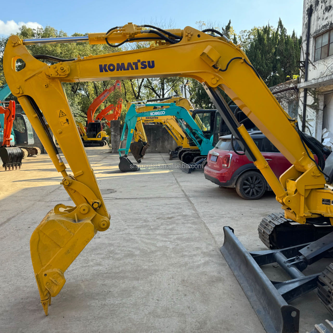 Komatsu PC40MR Excavator with 0-2000 Working Hours and Original Hydraulic Cylinder