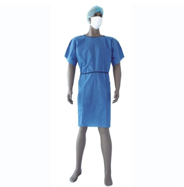 Less Stress Men Women 30gsm Disposable Patient Gowns