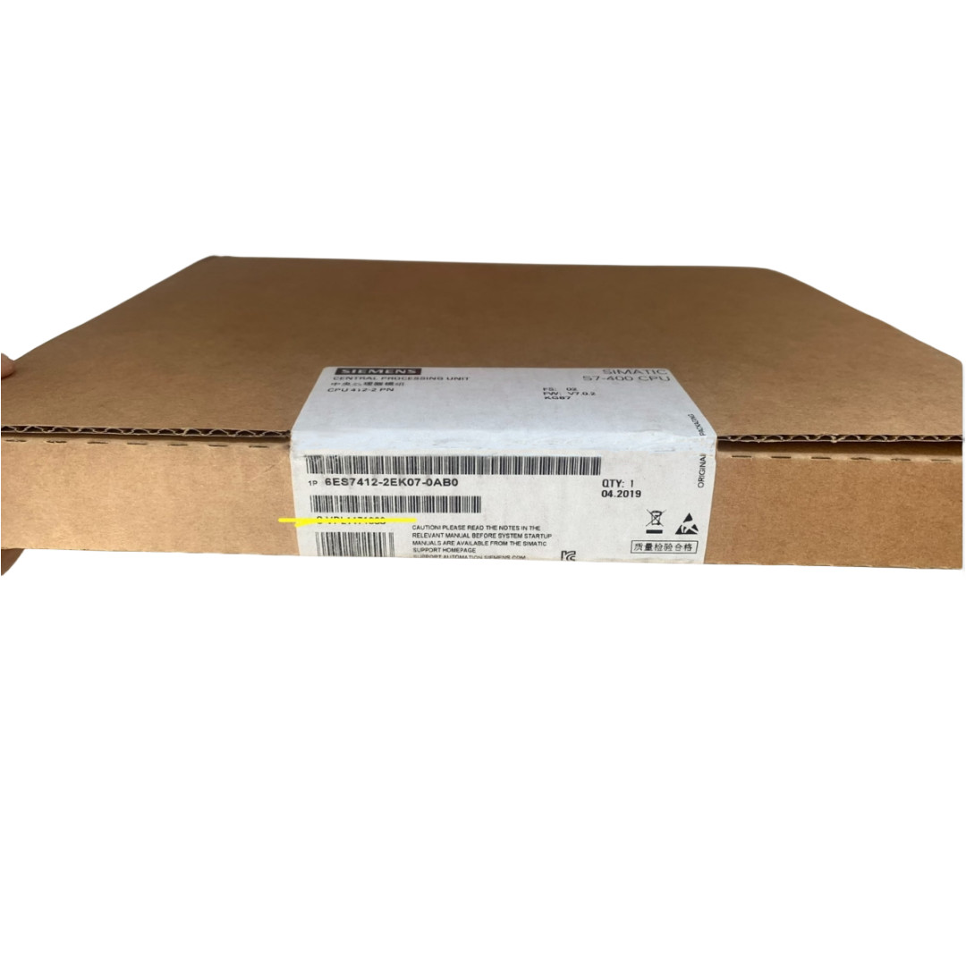 SIEMENS SIMATIC PLC S7-400 6ES7412-2EK07-0AB0 CPU 412-2 PN Central processing unit with
