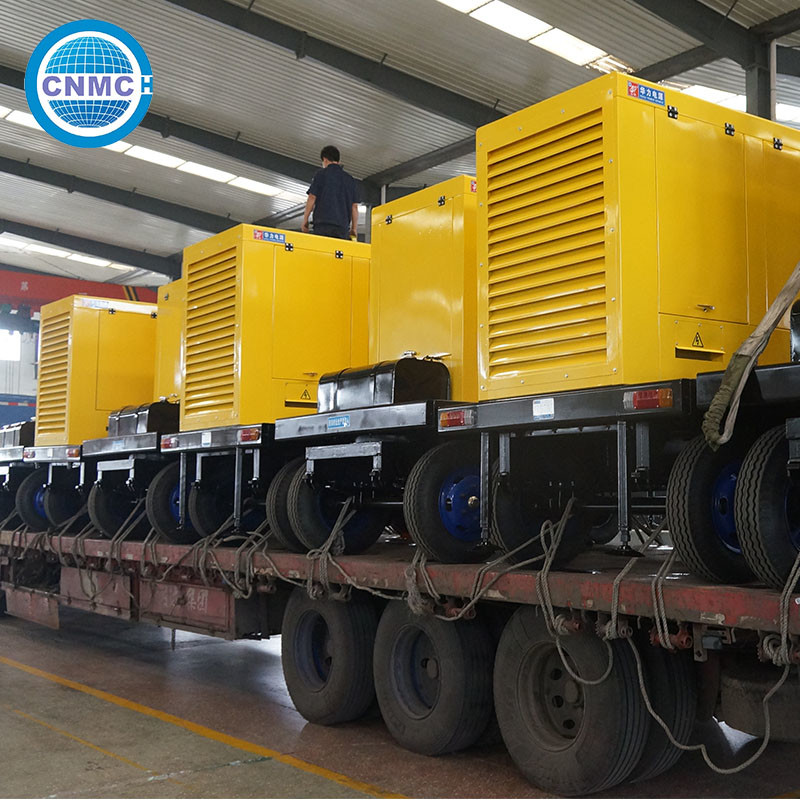 ISO Durable Large Silent Generator , Air Cooled Super Quiet Diesel Generator