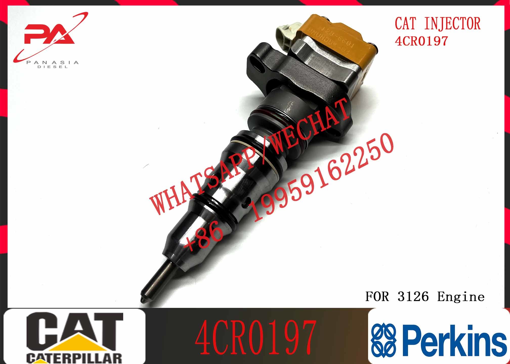 engine parts Common rail injector 4CR0197 198-4752 174-7526 232-1170 232-1171 174-7527 OR-9350 232-1173 179-6020