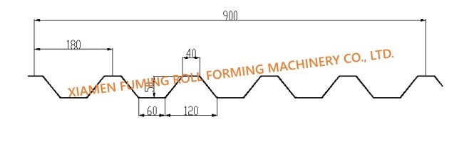 15KW Floor Decking Roll Forming Machine Customized High Accuracy