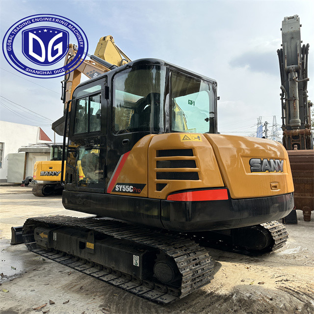 Sy55 5.5 Ton Pre-owned Sany Excavator Precise Control Over Excavation