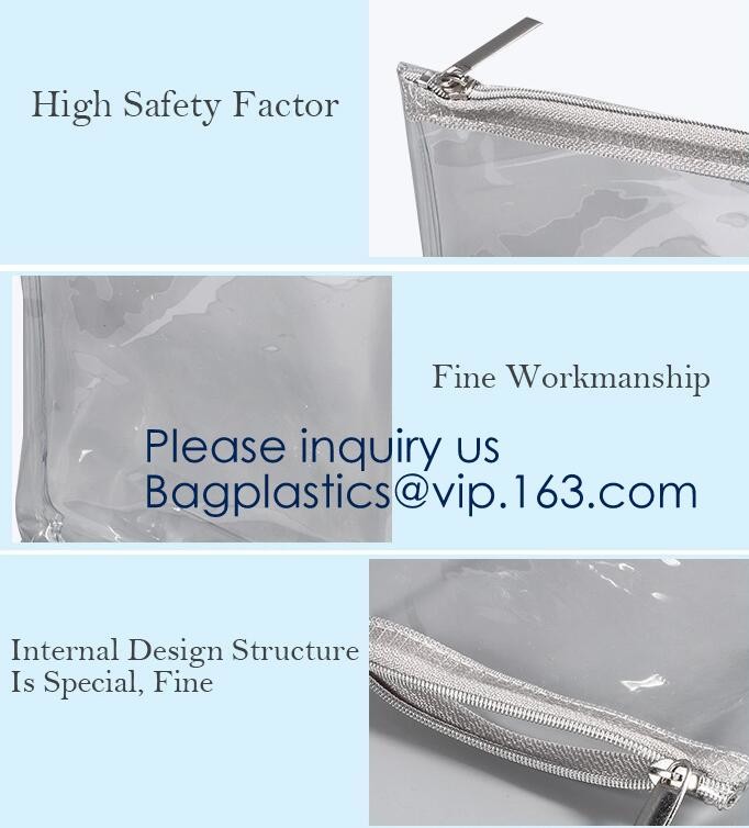 Daily Used Products Packaging Eva Zipper School Bag,Eco-Friendly Soft Plastic Frosted Cosmetic EVA Zipper Bags, Bagease