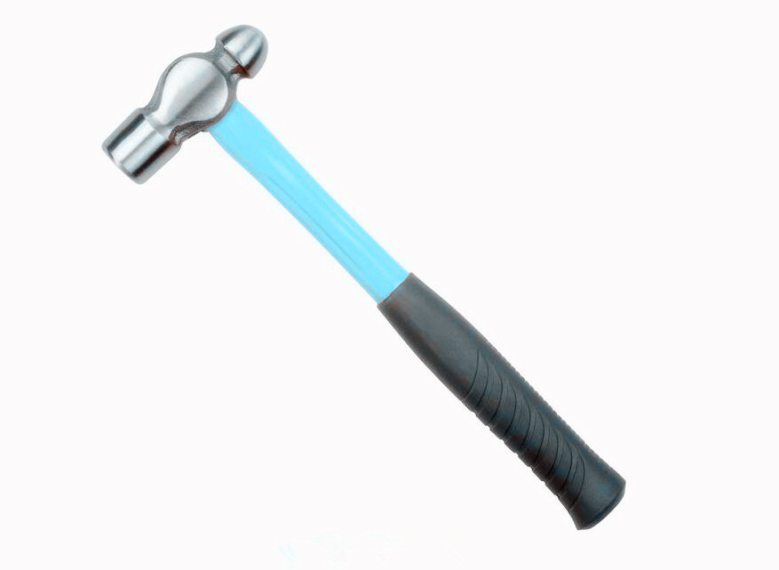 Carbon Steel Materials Ball Peen Hammer with plastic handle (XL-0048)