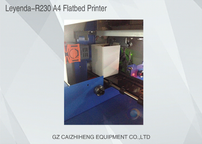 A4 Inkjet Small Format UV Flatbed Printer Curable Desktop For Soft Material