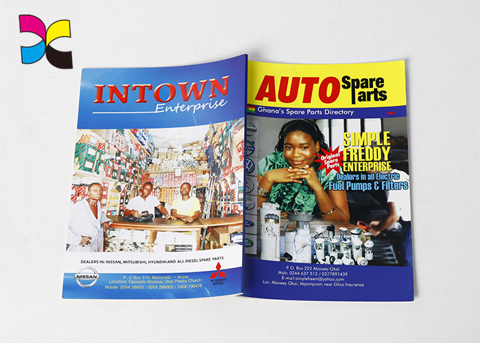 Business Recordable Small Run Magazine Printing , Full Color Affordable Magazine Printing