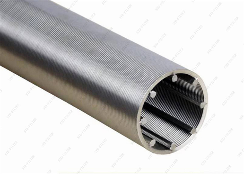 Stainless Steel 304 316L Wedge Wire Filter Elements Self Cleaning Filter Element
