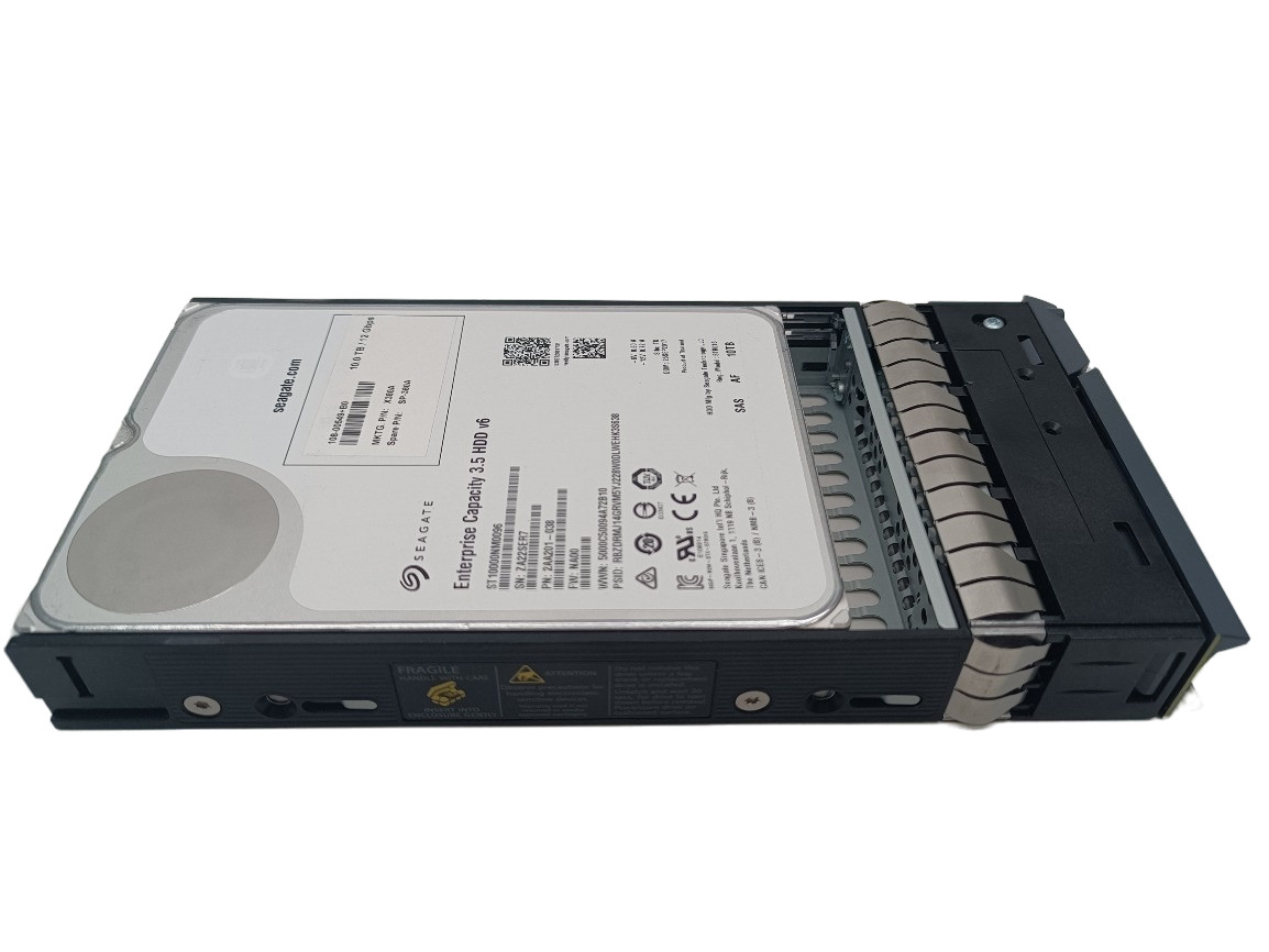 Netapp New X380A-R6 10TB 7.2K 12GBPS 3.5" hard drive drive sas drive