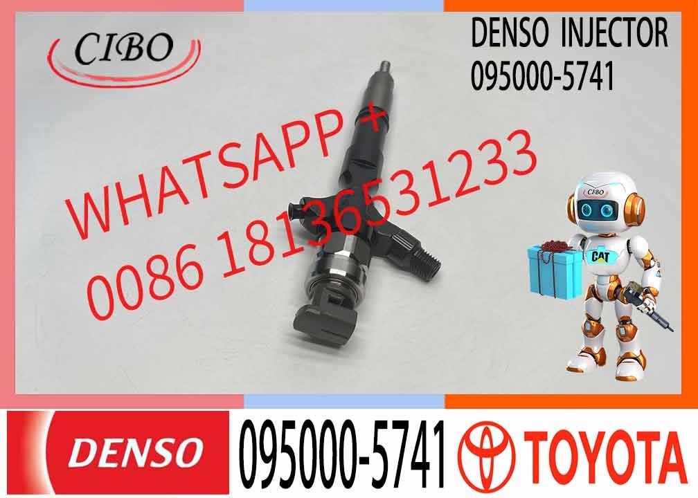 Factory 23670-30080 095000-5740 Common Rail Diesel Fuel Injector 095000-5741 for Land Cruiser Prado 3.0 D 1KD-FTV Prado J120