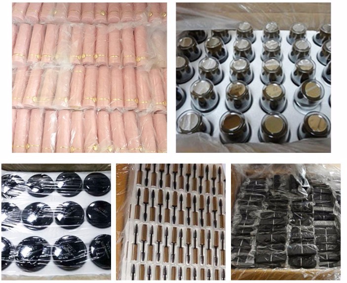 Luxury Plastic Empty Lipstick Tube , Durable Cosmetic Lipstick Containers