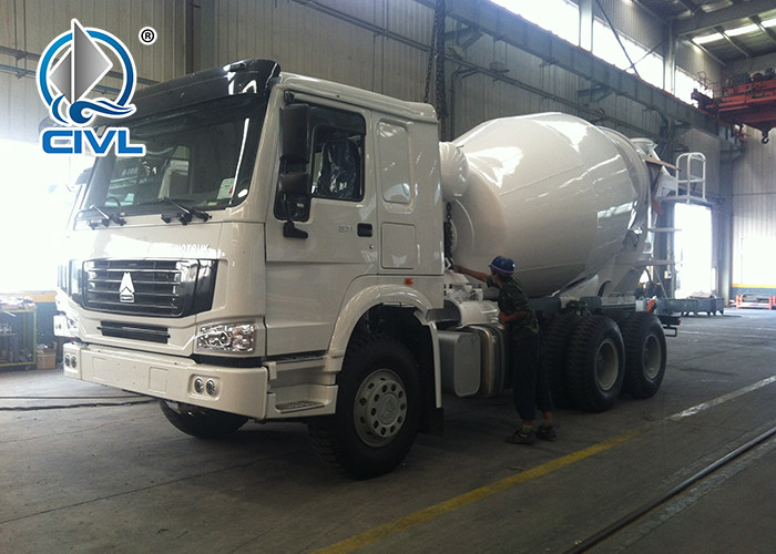 Sinotruk HOWO 6x4 Concrete Mixer Truck with Euro III standard ZZ1257M3641W, tank volume 10m3