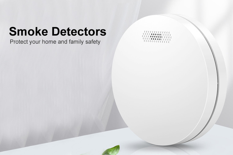 ​10 Year TUV CE Fire Alarm Smoke Detector Security Smoke Alarm For Hotel And Factory Security