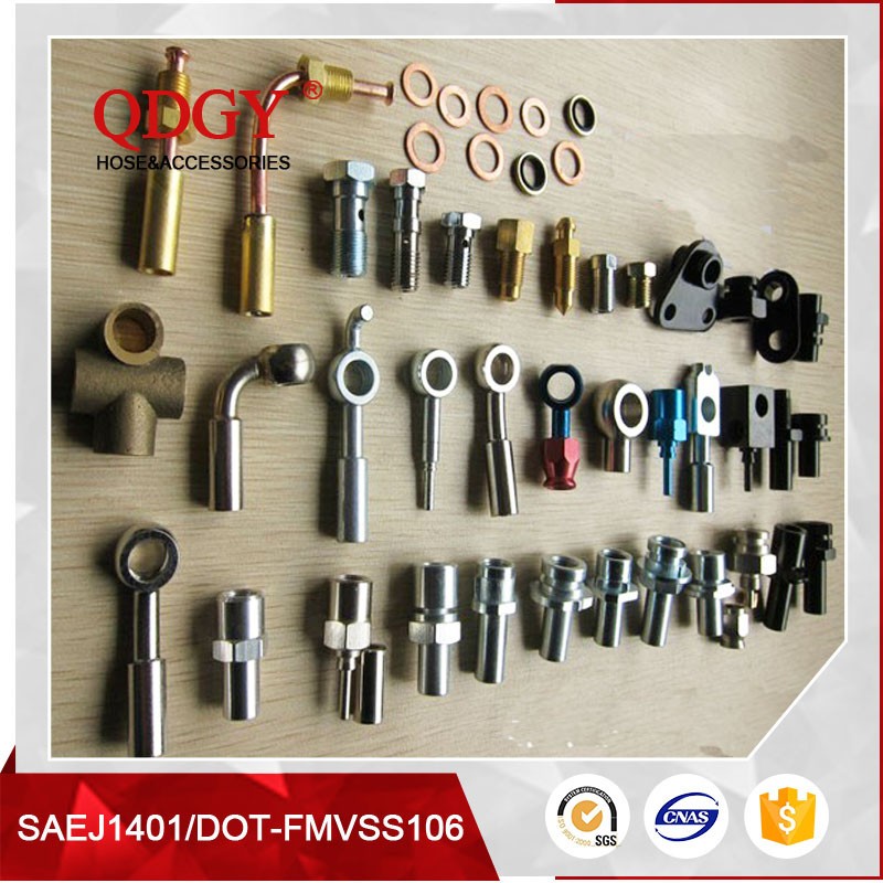 Stainless steel braided brake hose is widely used for any auto, motorcycle, racing cars, beach vehicles, ATV and Scooter