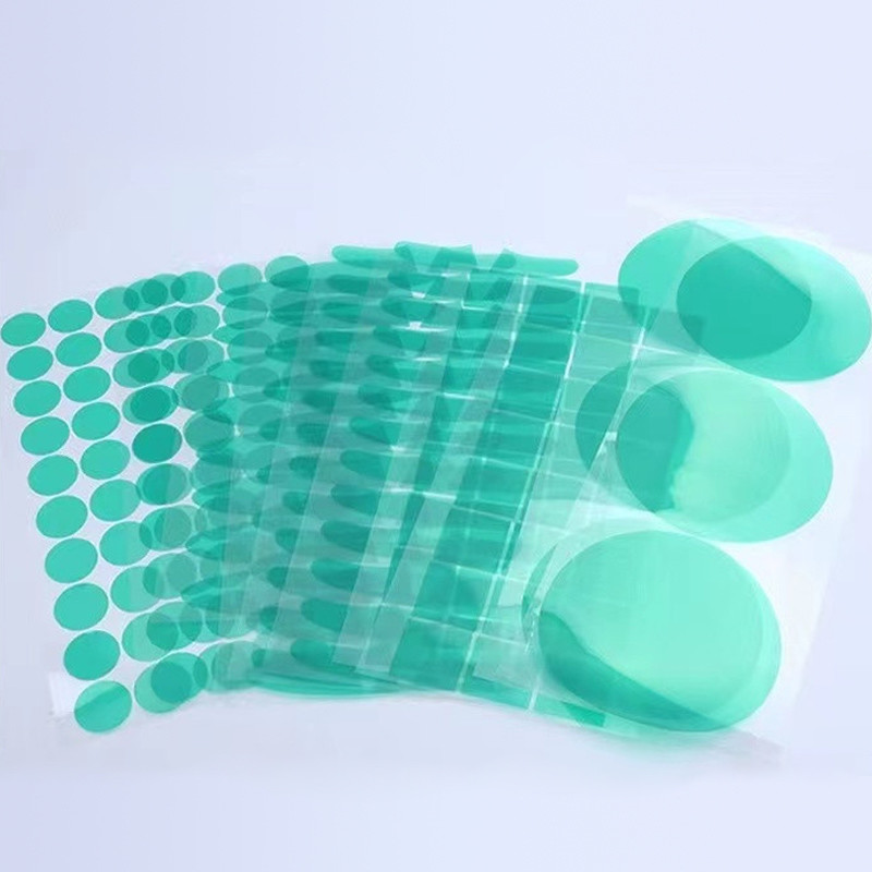 PET Silicone Tape Spray Masking Round High Temperature Tape Patch