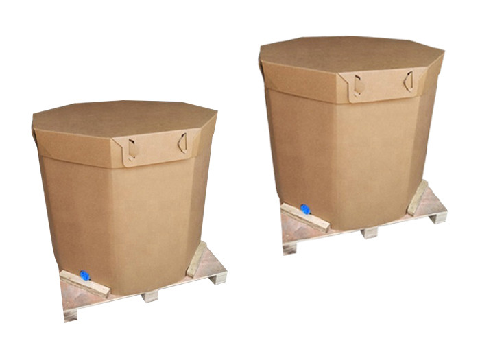 220l 1000l Food Grade Paper IBC Container Flexible Packaging Boxes For Bulk Water