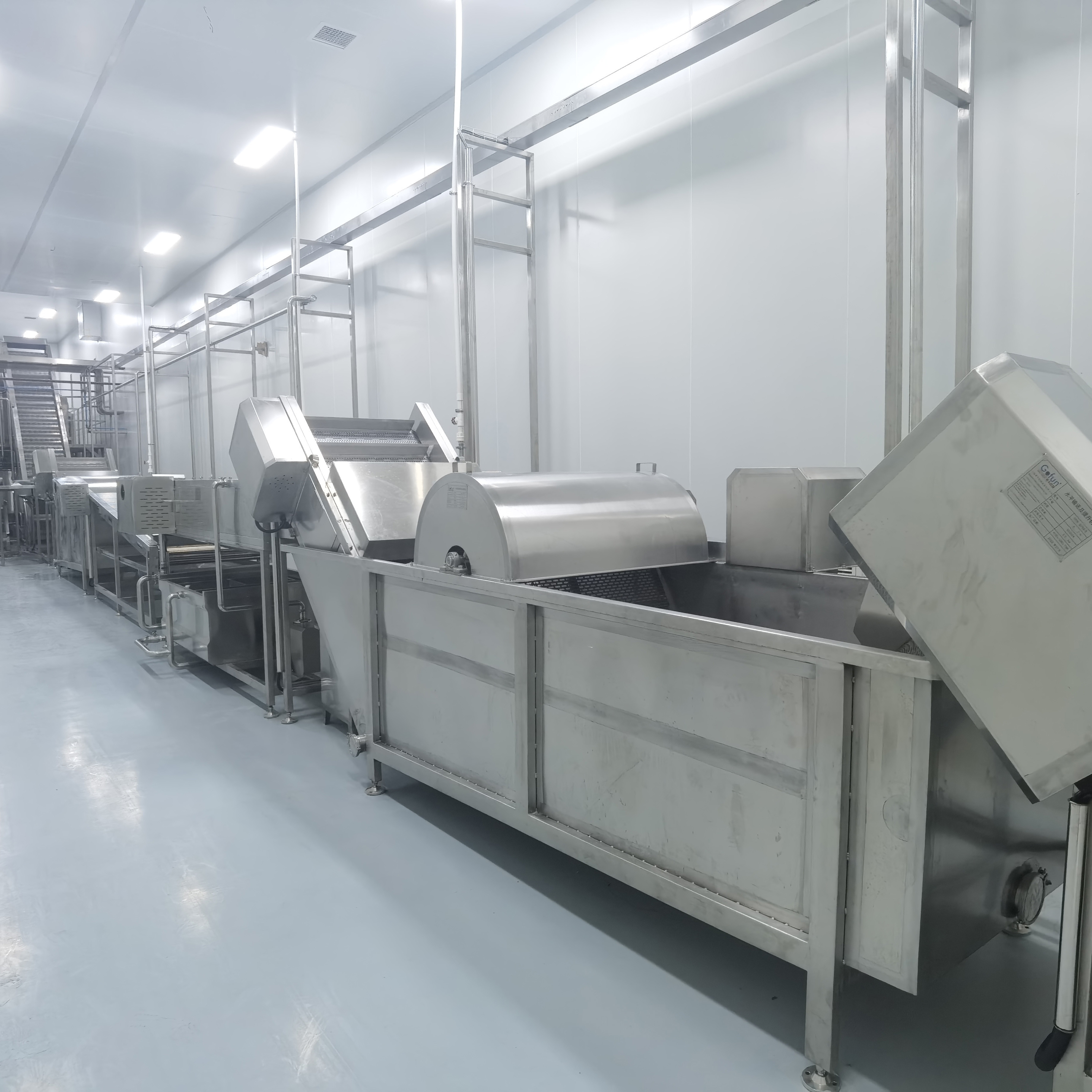 SUS304 / SS316 Mango Pulp Production Line 5 T/H Flexible Operation Support