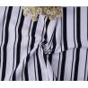 Buy cheap Pure Cotton Striped Knit Fabric 175cm 185gsm Soft Sweatshirt Cloth from wholesalers