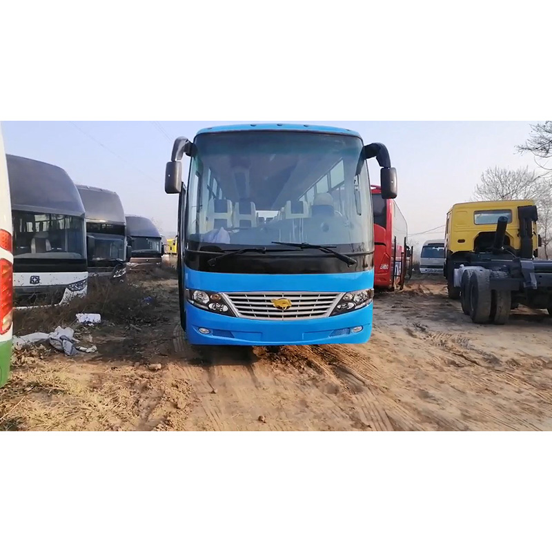 35 Seater Coach Bus with Manual Transmission and Luxury Interior in Good Condition